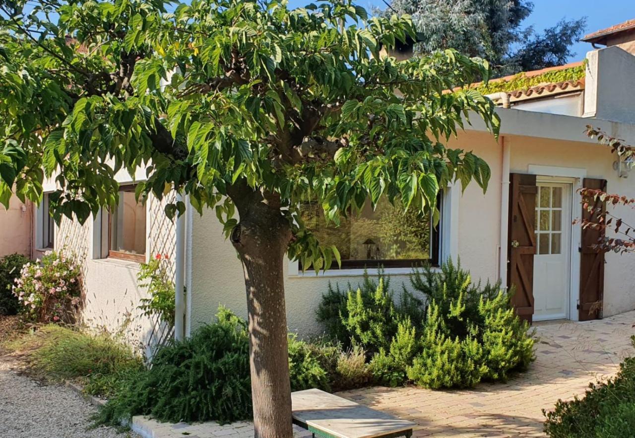 Haus Mit Garten Ueber Der Bucht Von Cannes Vallauris Exterior photo